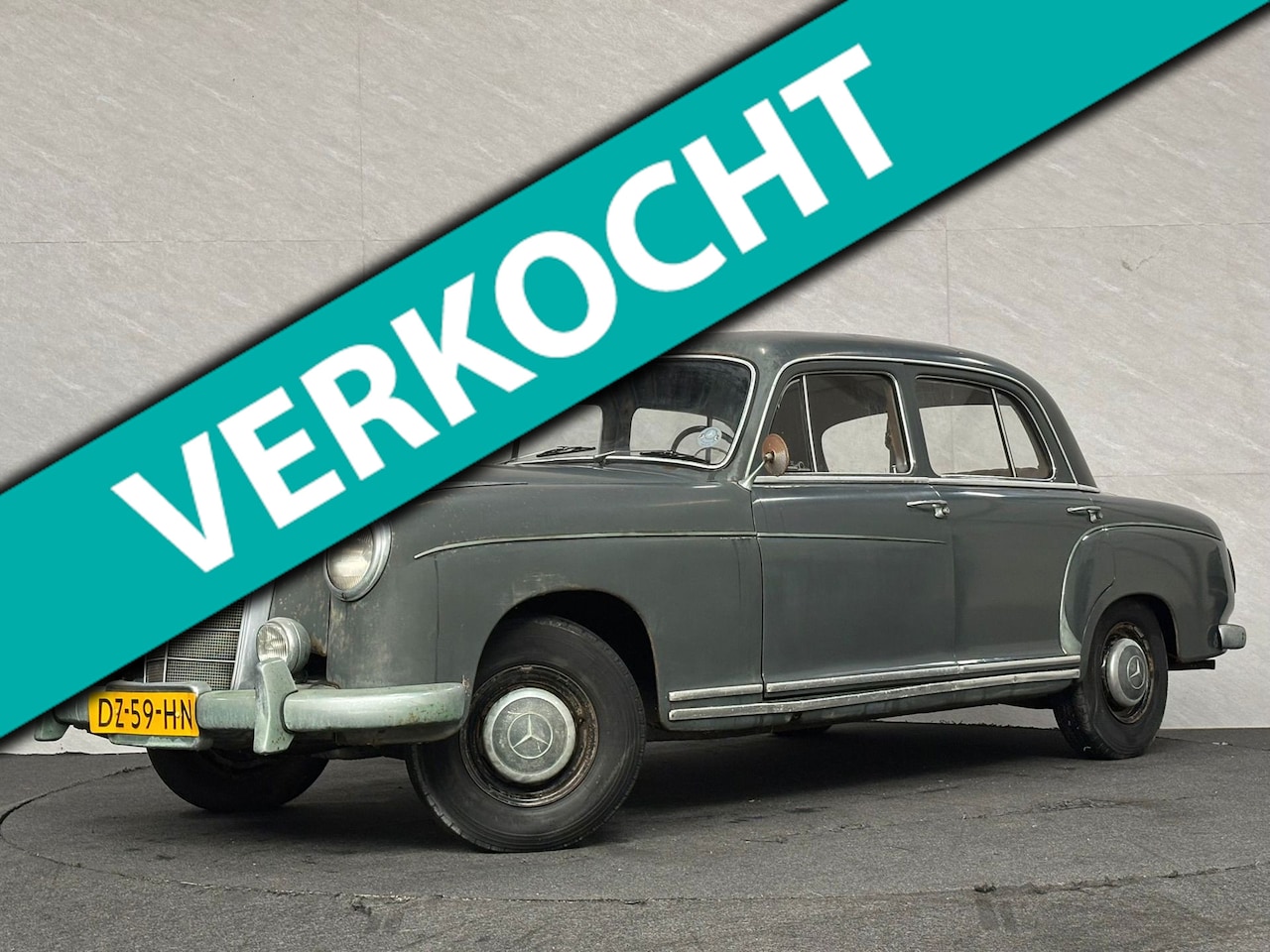 Mercedes-Benz S-klasse - 220 Ponton Barnfind opknapper rollend - AutoWereld.nl