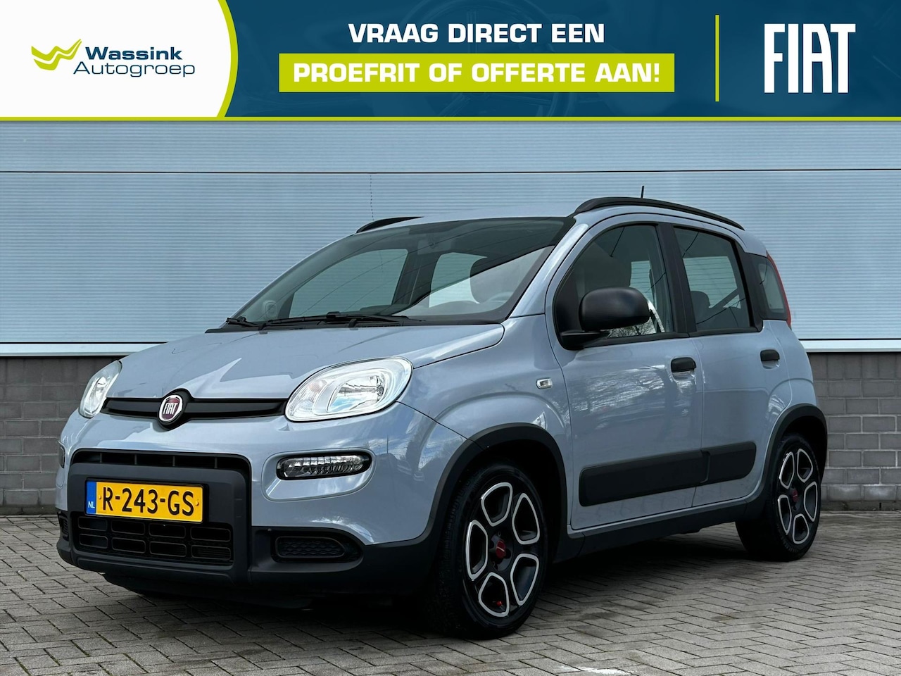 Fiat Panda - 70 pk Hybrid City Life | 5-zits | Airco | Bluetooth - AutoWereld.nl
