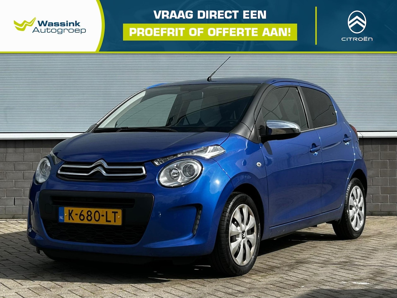 Citroën C1 - VTi 72 pk 5 Deurs Feel | Radio | Airco | Bluetooth - AutoWereld.nl