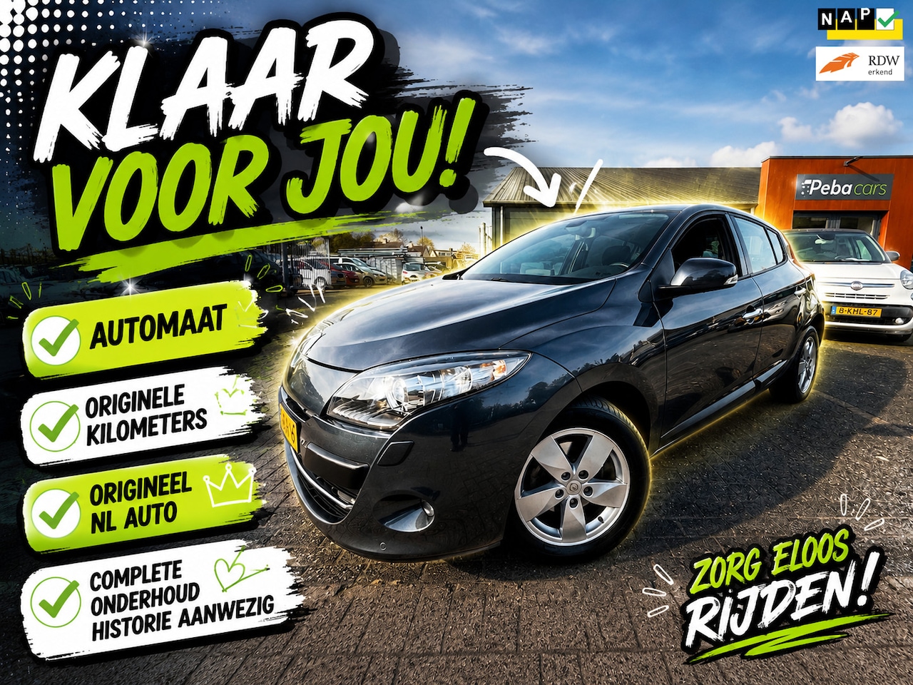 Renault Mégane - 2.0 Dynamique/Automaat/Nl Auto/78000 Km!!! - AutoWereld.nl