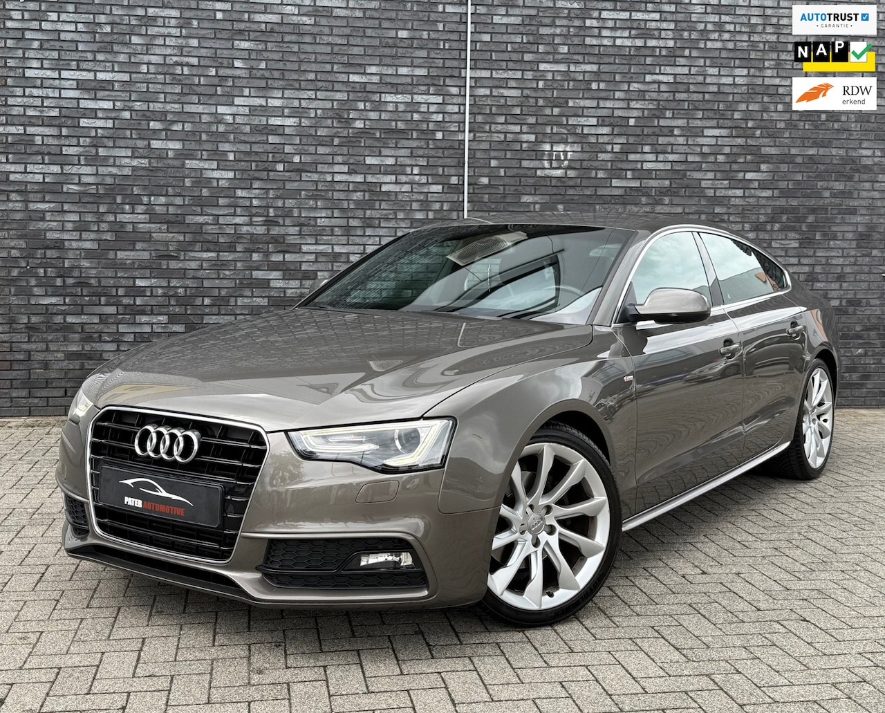 Audi A5 Sportback - 1.8 TFSI S Edition|2X S-Line Automaat|Xenon|19"|Alcantara|Navi - AutoWereld.nl