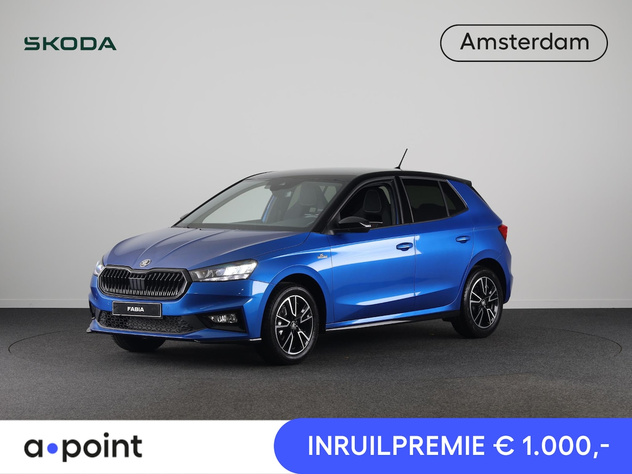 Skoda Fabia - Monte Carlo 1.0 TSI 95 pk 5 versn. Hand | Verwarmbare voorstoelen | Hill start | Zwart dak - AutoWereld.nl