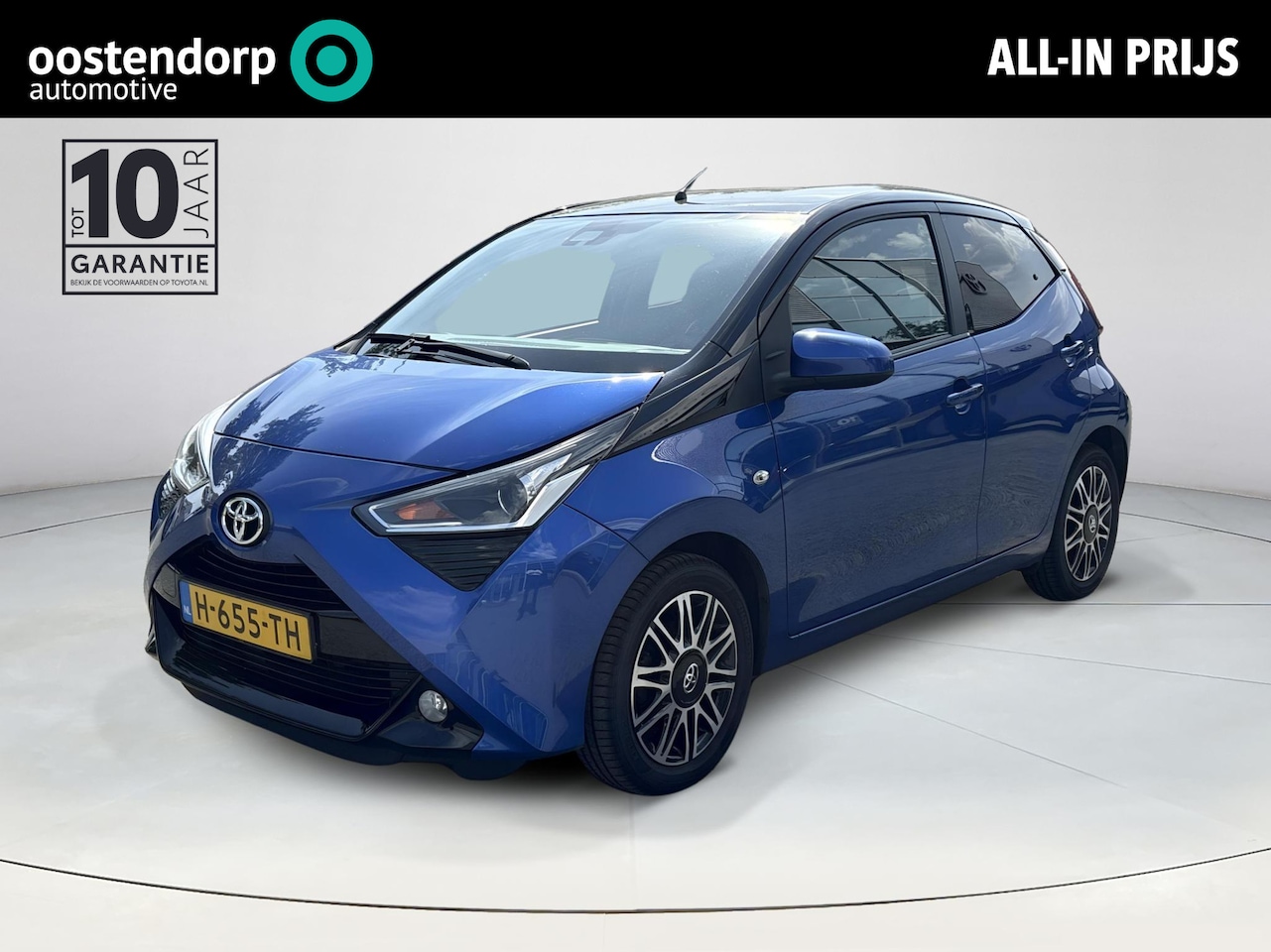Toyota Aygo - 1.0 VVT-i x-cite **KEYLESS/ SAFETY PAKKET/ CLIMATE CONTROL** - AutoWereld.nl