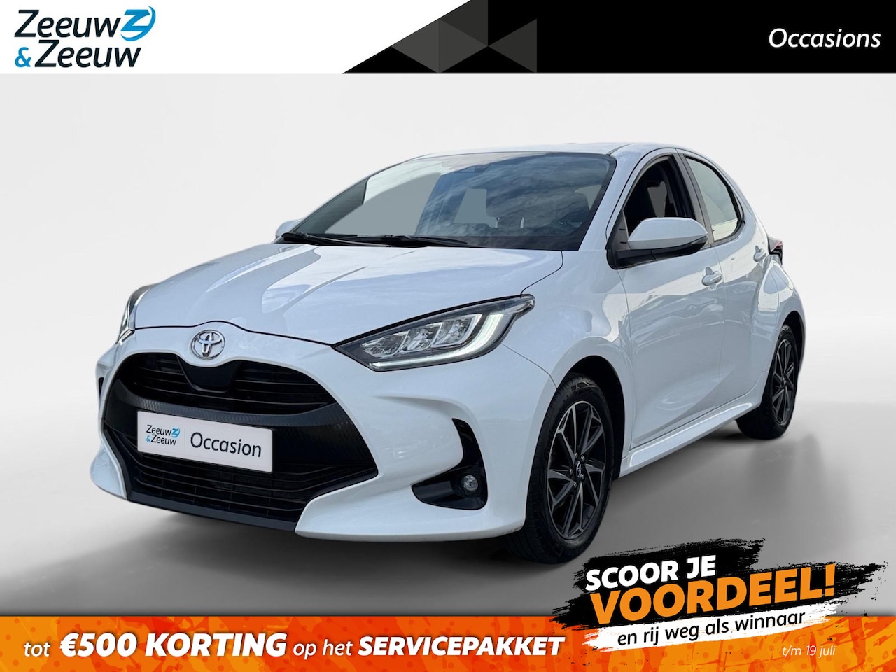 Toyota Yaris - 1.5 - 125PK VVT-i Dynamic | 1e eigenaar | Navi  | Camera | Adaptive Cruise Control | Licht - AutoWereld.nl