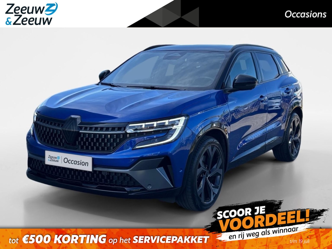 Renault Austral - 200PK E-Tech Full Hybrid Iconic Esprit Alpine AT | 4 Control | 360 Camera | Climate Contro - AutoWereld.nl