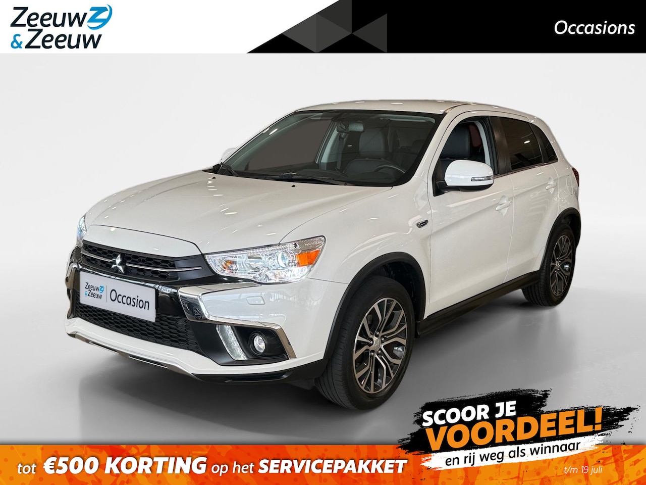 Mitsubishi ASX - 1.6 Cleartec Connect Pro+ *Bluetooth*Airco*Leer*L.M. Velgen*Trekhaak*Hoge instap*Lage K.M. - AutoWereld.nl