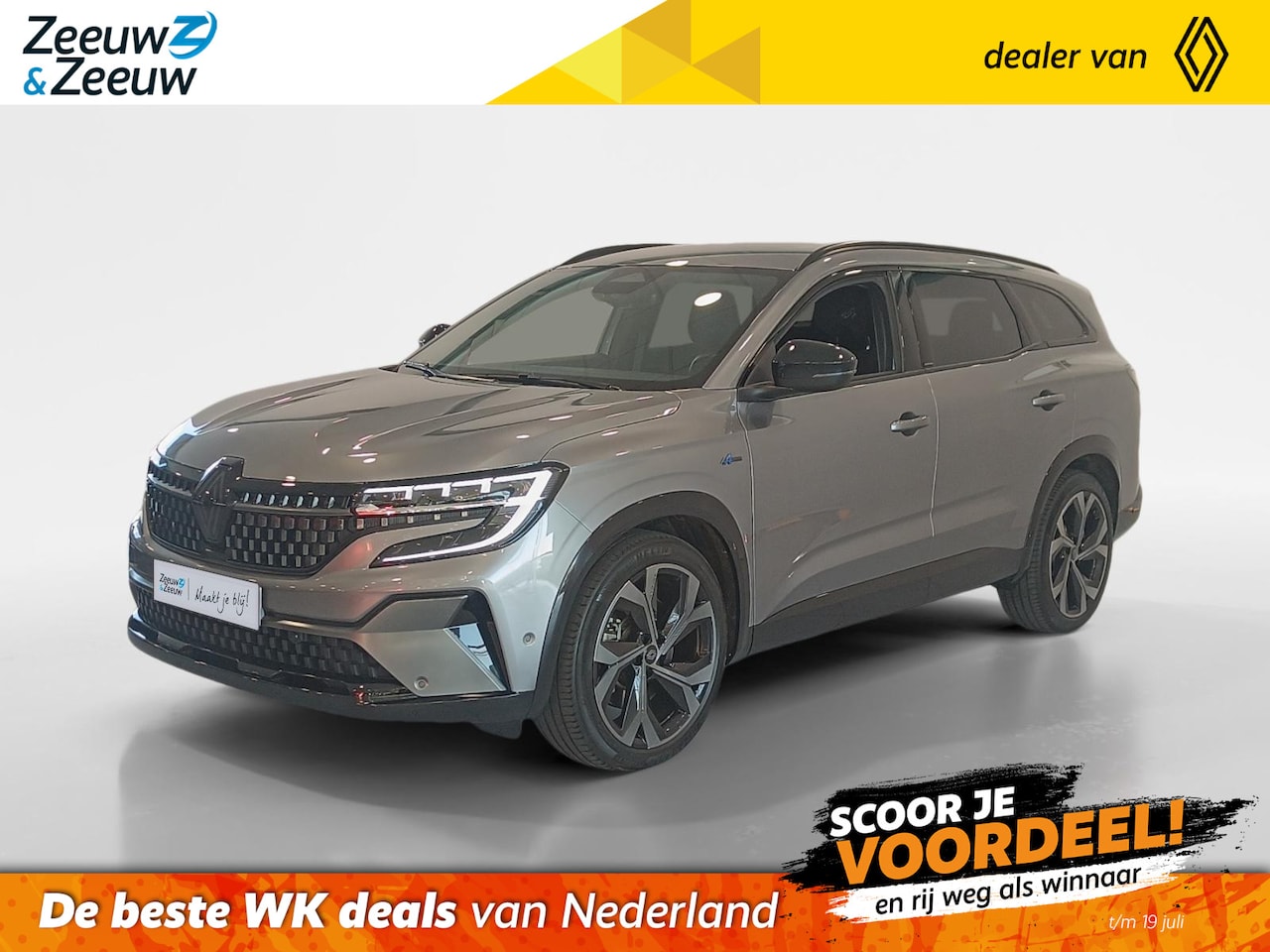 Renault Espace - E-Tech full hybrid 200 esprit Alpine 7p. Uit voorraad leverbaar op = op - AutoWereld.nl