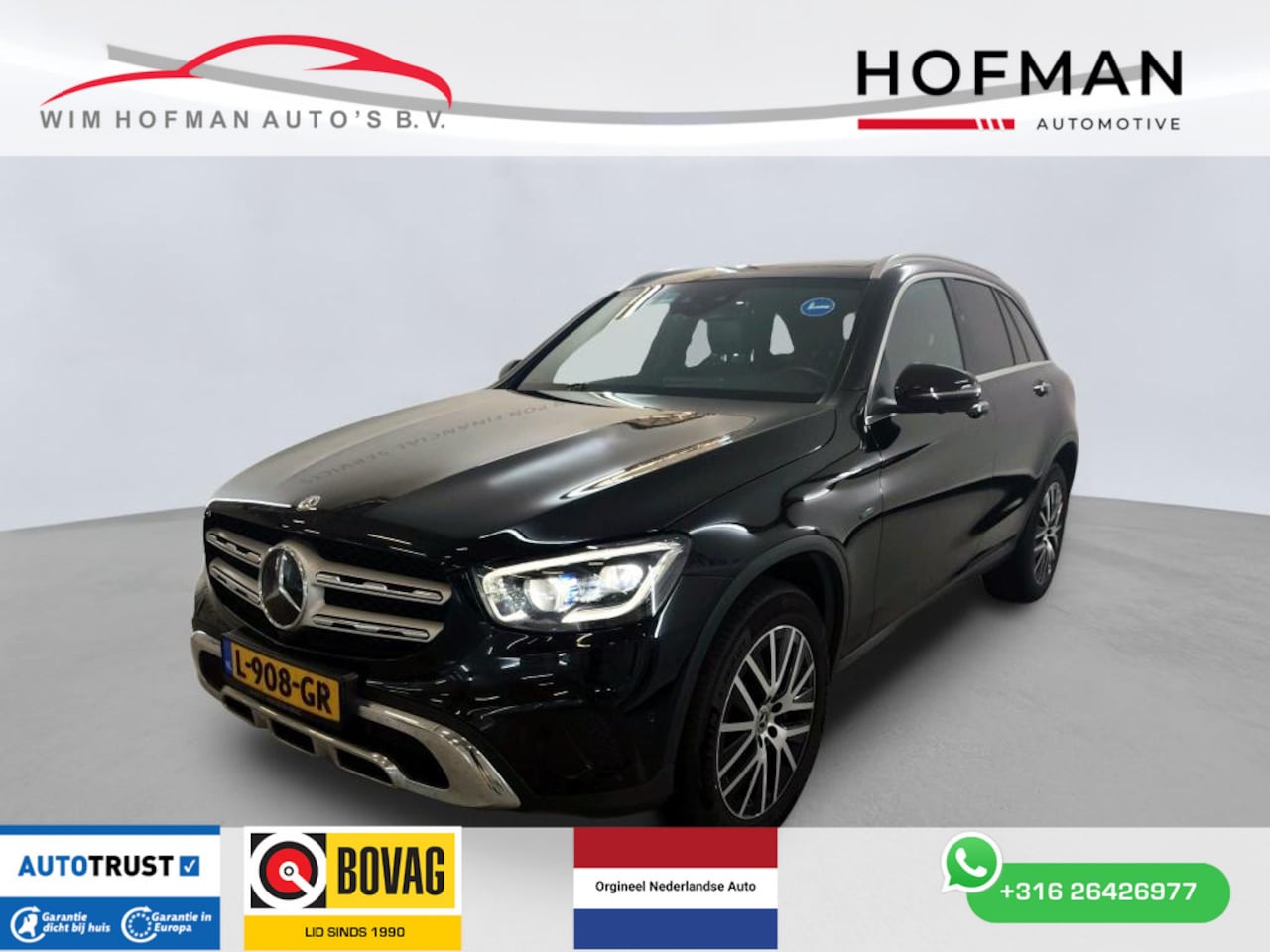 Mercedes-Benz GLC-klasse - 300e 4MATIC Panodak el trekh+aKlep Vol leder Business Solution Luxury - AutoWereld.nl