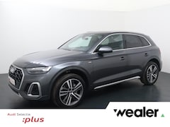 Audi Q5 - 50 TFSI e S edition | 299 PK | SoH 100% | Adaptive cruise control | Dodehoek detectie | Cl