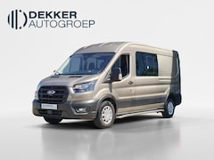 Ford Transit - 350 2.0 TDCI L3H2 DC Trend 6 ZITPLAATSEN | LAT OM LAT | SIDE BARS | Dubbele cabine