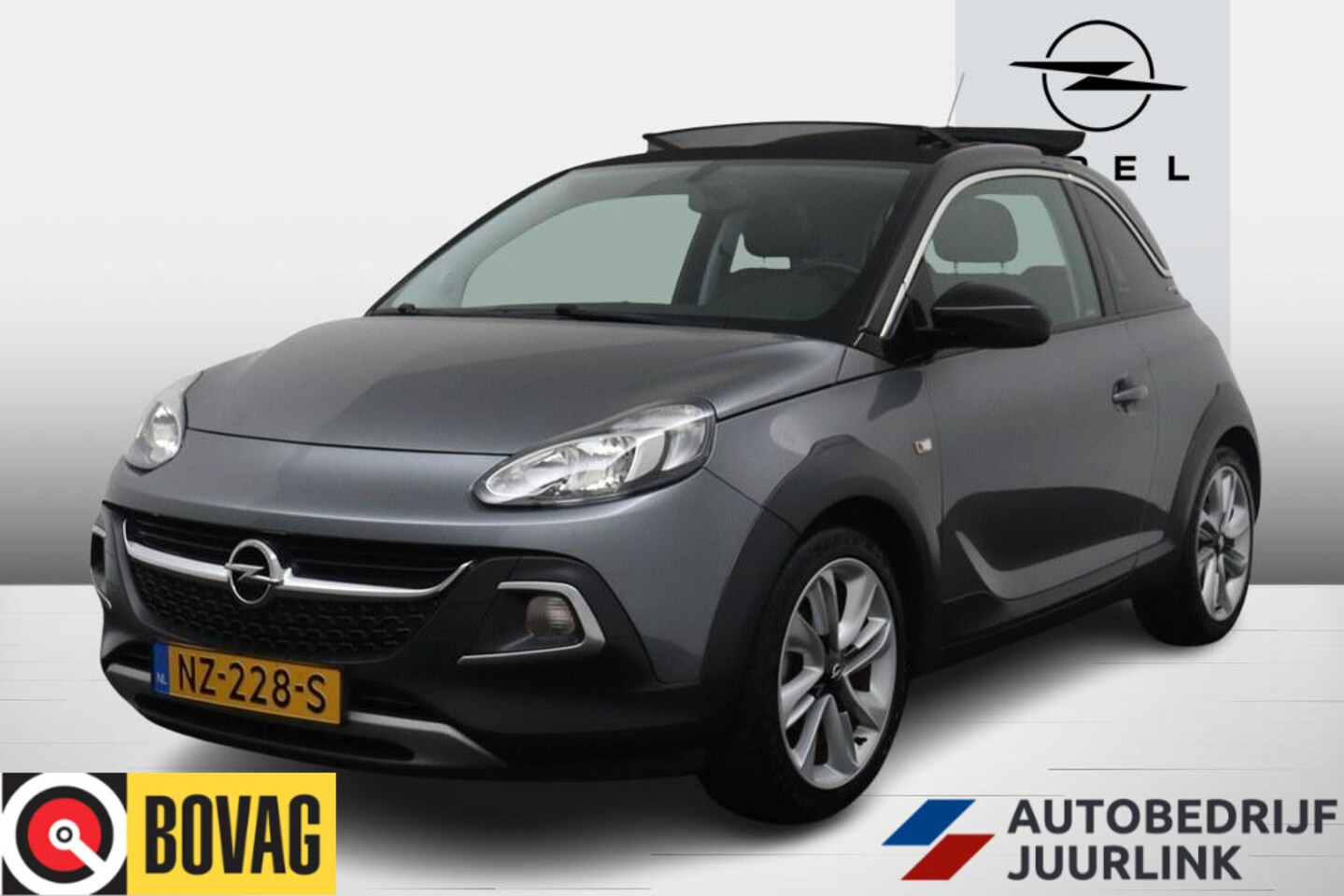 Opel ADAM - 1.0 Turbo Rocks Cruise/Climat/Elec. vouwdak /Opendak/LM velgen 17 inch - AutoWereld.nl