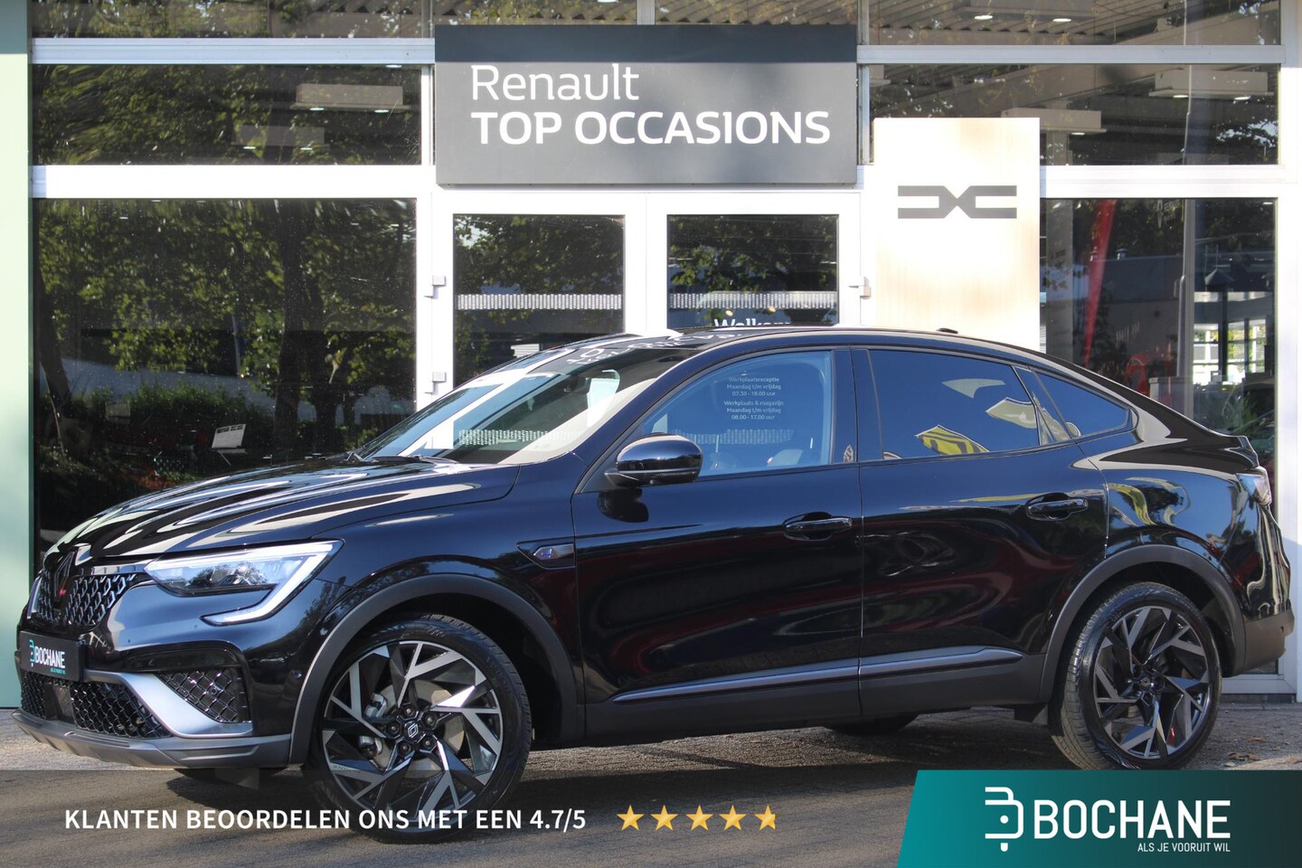 Renault Arkana - 1.6 E-Tech full hybrid 145 esprit Alpine | Elektrische Stoelen | Dodehoeksensor | All Seas - AutoWereld.nl