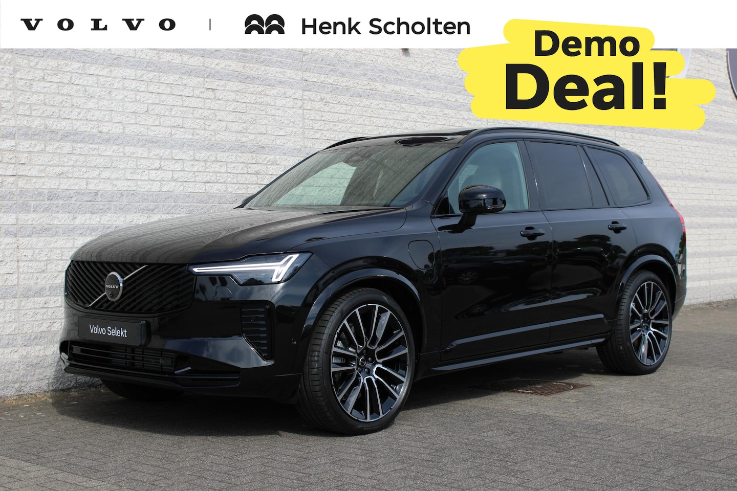 Volvo XC90 - T8 Plug-in hybrid AWD Ultra Dark Executive Edition | Demo Deal | Achterbank in delen neerk - AutoWereld.nl