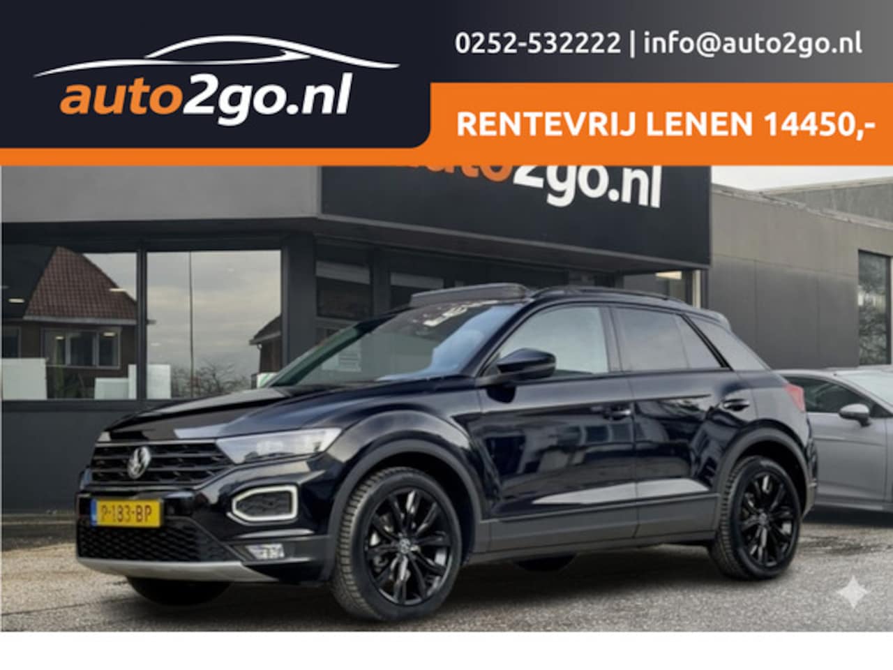 Volkswagen T-Roc - 1.5 TSI AUT7 SPORT BLACK-EDITION PANODAK NAVI CAMERA DIGI-DASH APPLE-CARPLAY LED LMV PDC - AutoWereld.nl