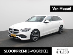Mercedes-Benz C-klasse Estate - 180 Luxury Line AUTOMAAT | TREKHAAK | LEDER | NAVIGATIE | ADAPTIEVE CRUISE | CAMERA | STOE