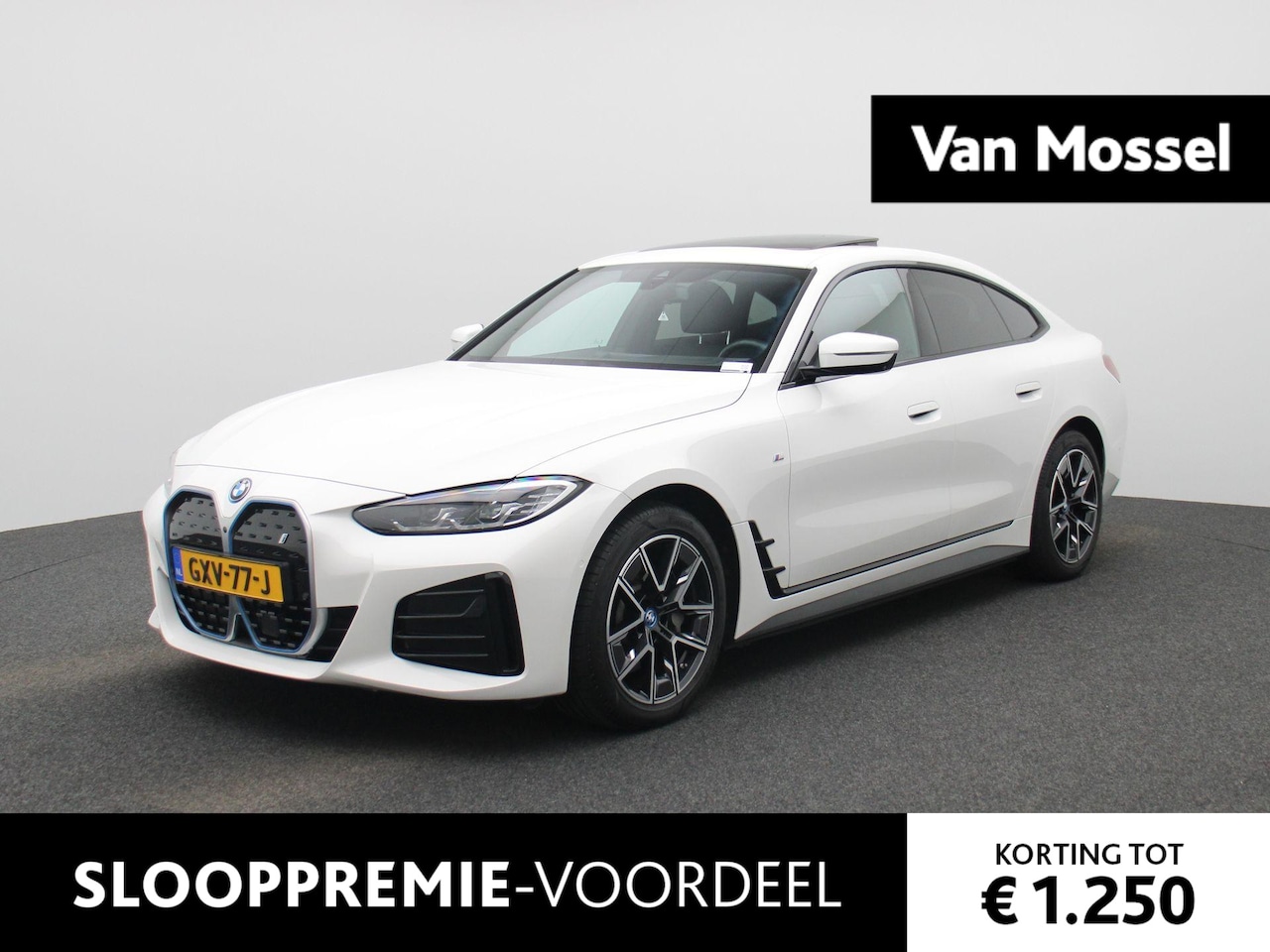 BMW i4 - eDrive35 High Executive 70 kWh M-Sport | Panoramadak | Navigatie | Leder | LED | Camera - AutoWereld.nl