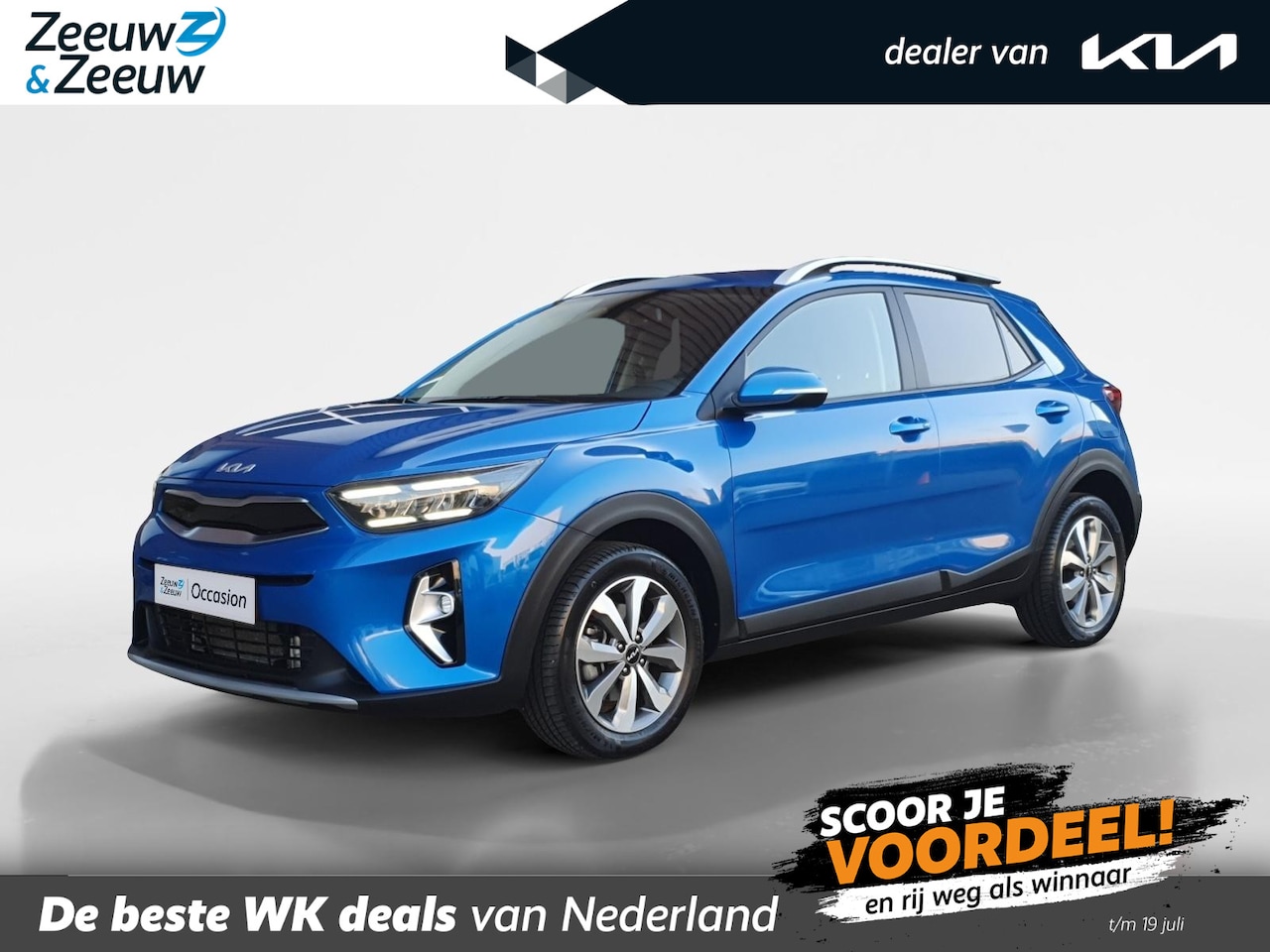 Kia Stonic - 1.0 T-GDi MHEV DynamicPlusLine | Stoel en stuurverwarming | Navigatie | Camera | Keyless m - AutoWereld.nl