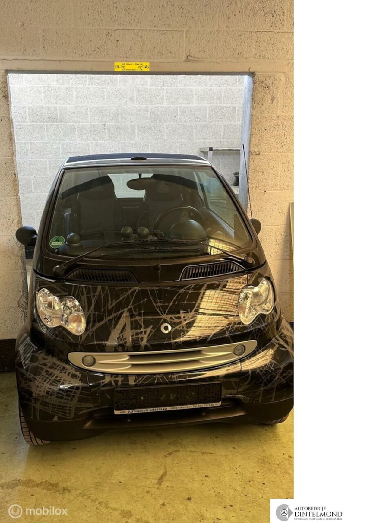 Smart Cabrio - scratch black zuinige auto cabrio & pulse - AutoWereld.nl