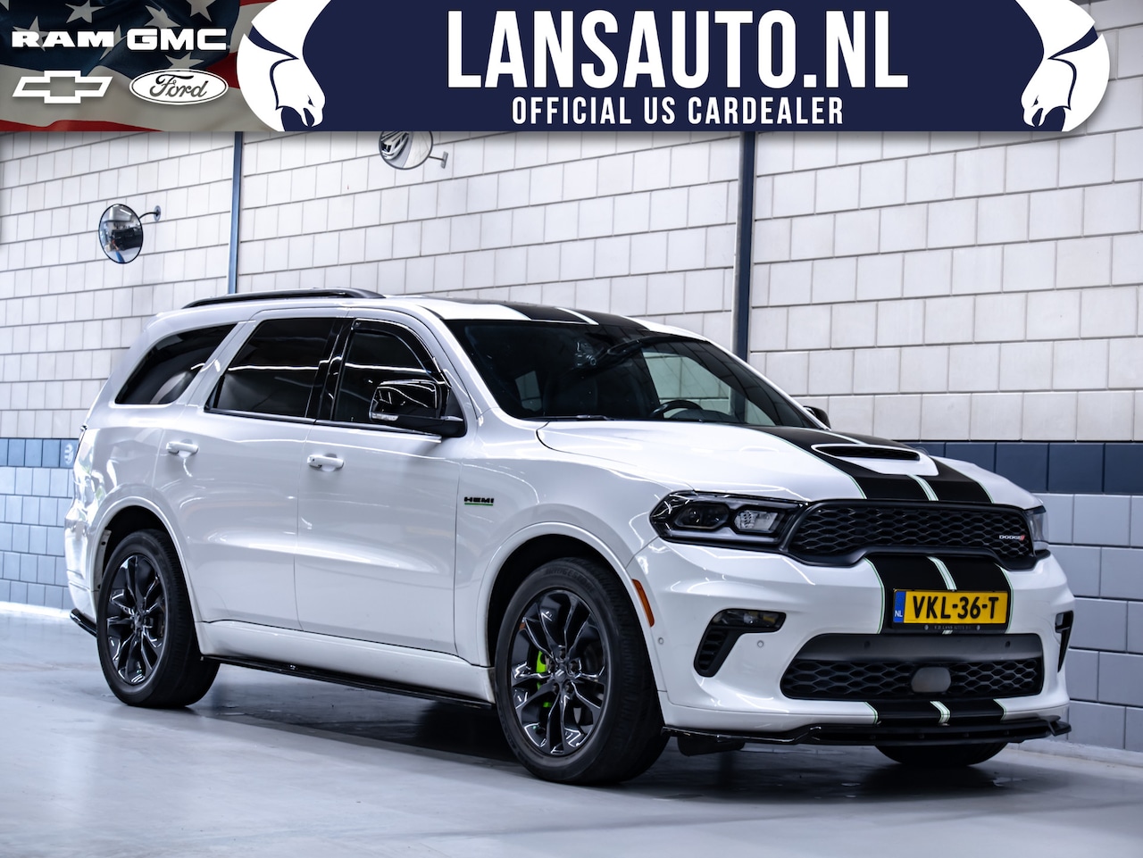 Dodge Durango - R/T | 5.7L V8 | Grijs kenteken | Prins LPG - AutoWereld.nl