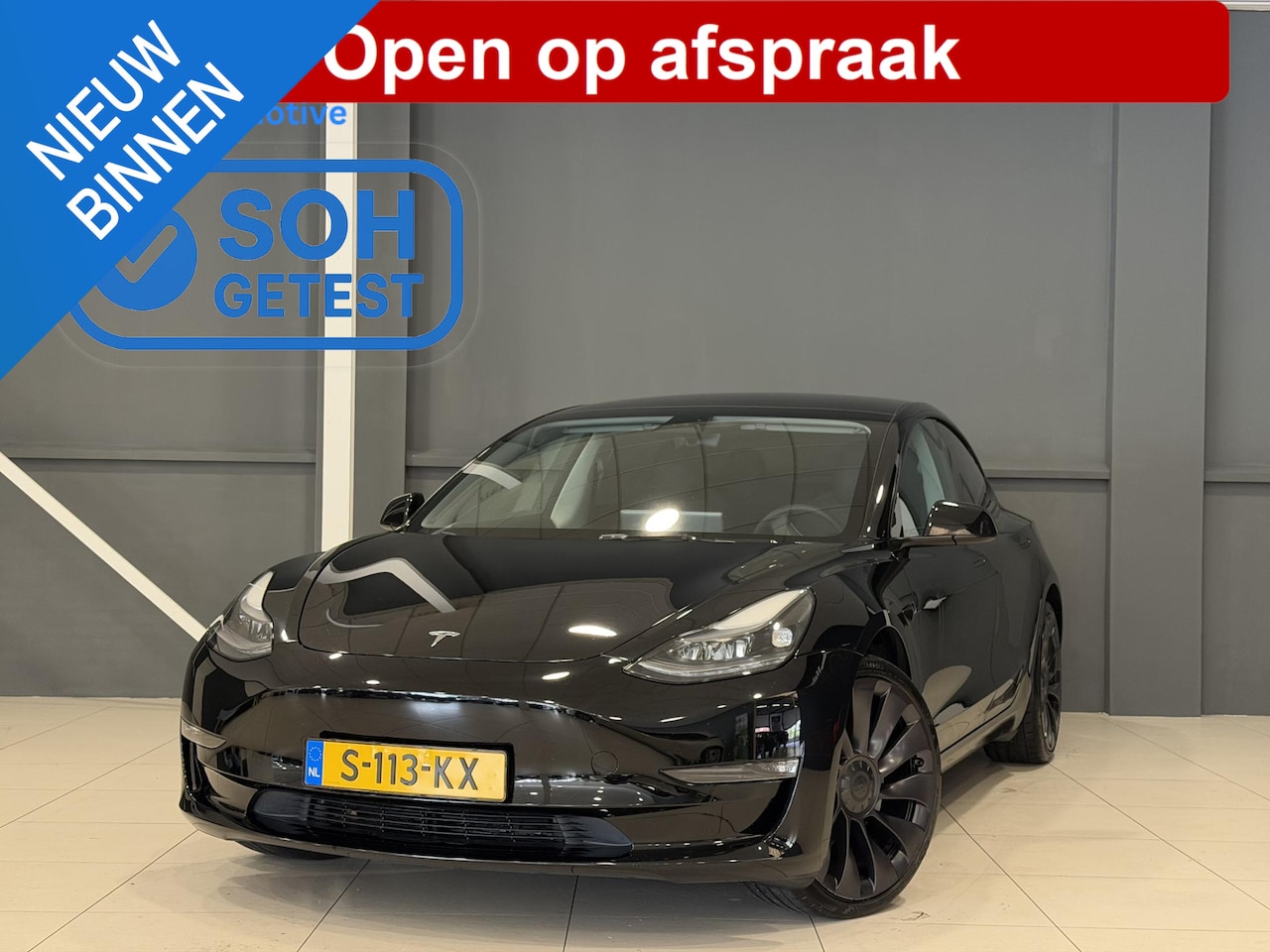 Tesla Model 3 - Long Range RWD Long Range AWD 75 kWh | Performance wielen | SOH 93,9% | - AutoWereld.nl