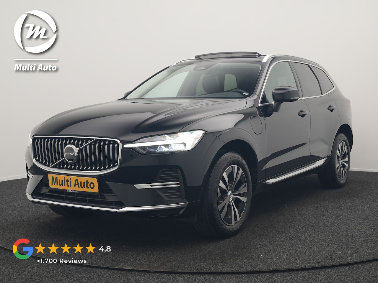Volvo XC60 - T6 AWD Plus Bright LONG RANGE PHEV 350pk Dealer O.H. | Trekhaak Af Fabriek | Panodak | Cam - AutoWereld.nl