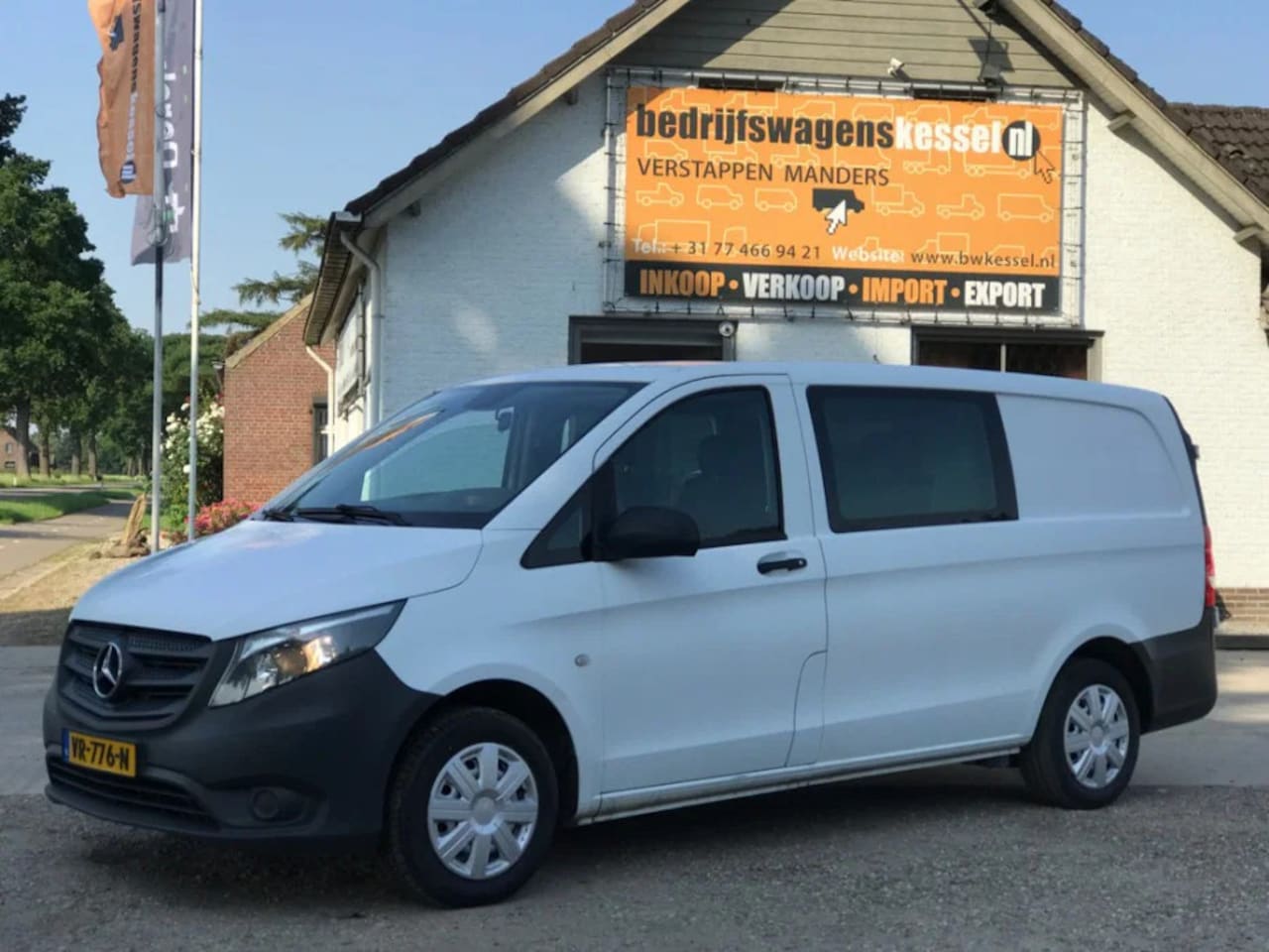 Mercedes-Benz Vito - 114 CDI Lang Dubbel Cabine Airco - AutoWereld.nl