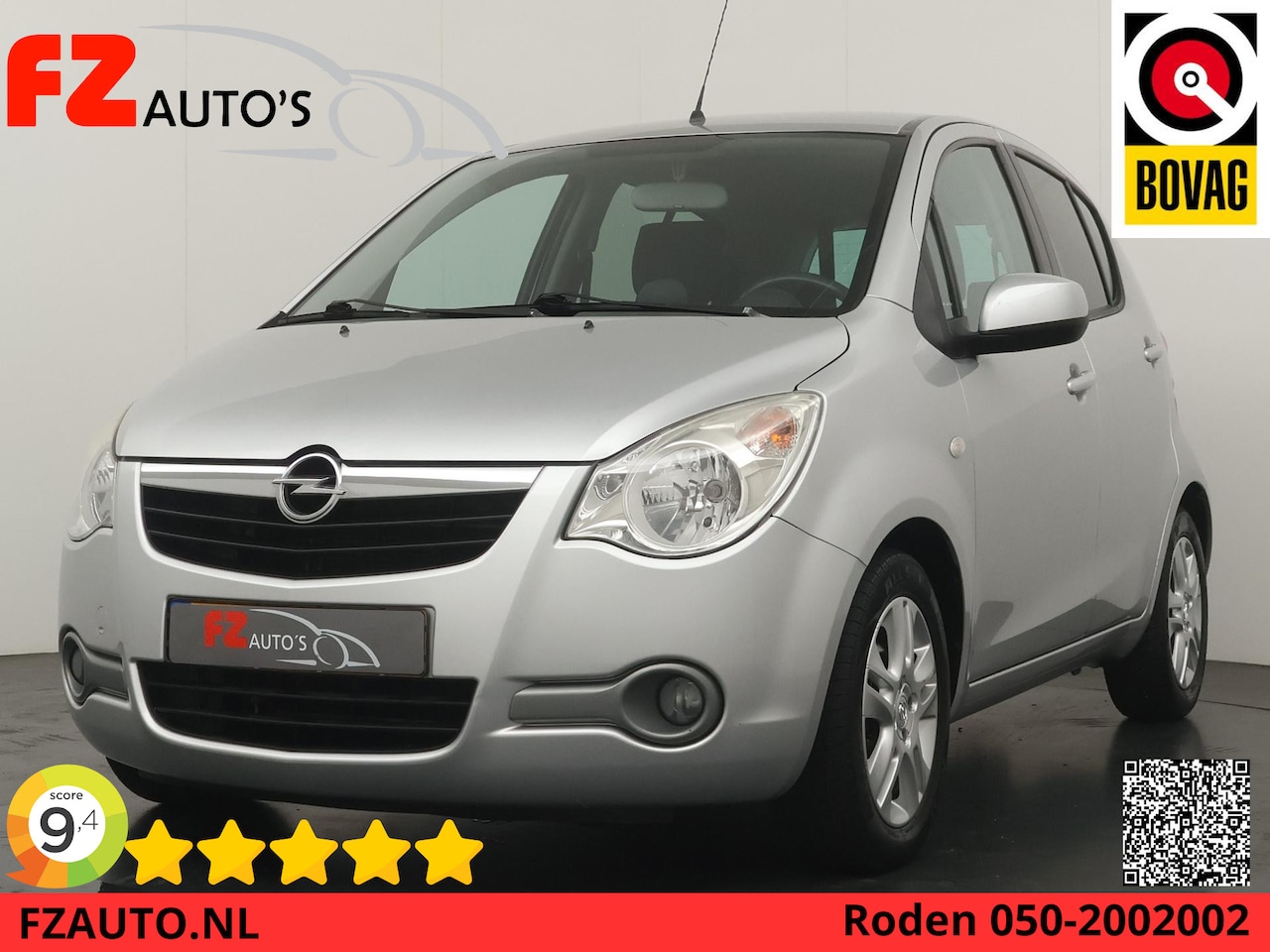 Opel Agila - 1.2 Edition - Airconditioning - Trekhaak - Radio - LM Velgen - AutoWereld.nl