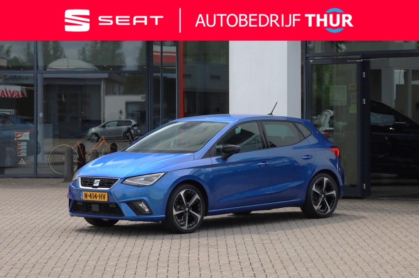 SEAT Ibiza - 1.0 EcoTSI FR Business Intense 95PK / 70kW, NL auto dealer onderhouden, 18" LMV, full LED - AutoWereld.nl