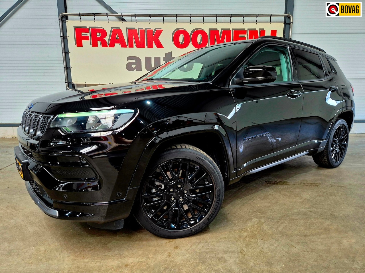 Jeep Compass - 4xe 240 Plug-in Hybrid Electric S + 17.257KM!|OH historie|Trekhaak|Leder|19"LMV|LED|Keyles - AutoWereld.nl