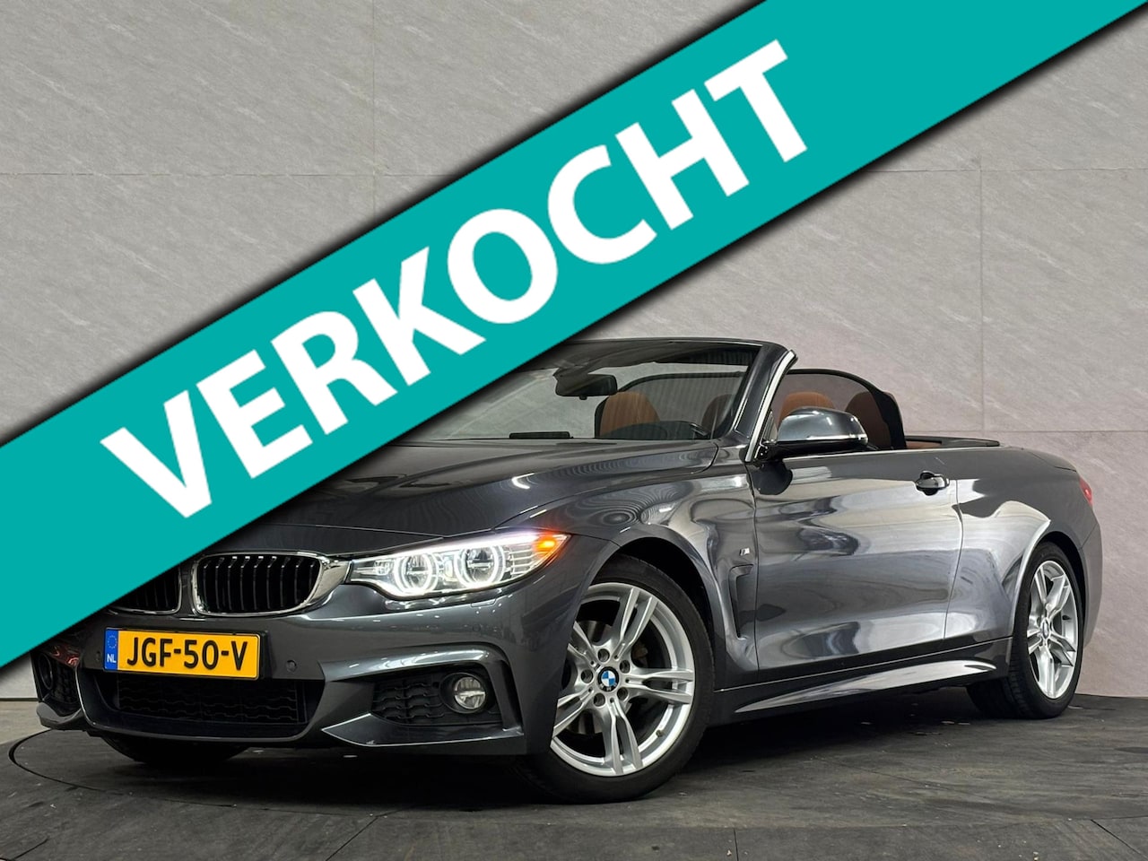 BMW 4-serie Cabrio - 420i M Sport - Automaat - Stoelverwaming - Nekverwarming - Stuurverwaming - AutoWereld.nl