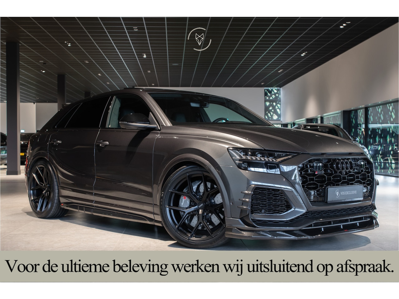 Audi Q8 - 4.0 TFSI RS Q8 quattro 700PK URBAN|FULL CARBON|23" Vossen|Ceramic|RS Dynamic|B&O 3D Advanc - AutoWereld.nl