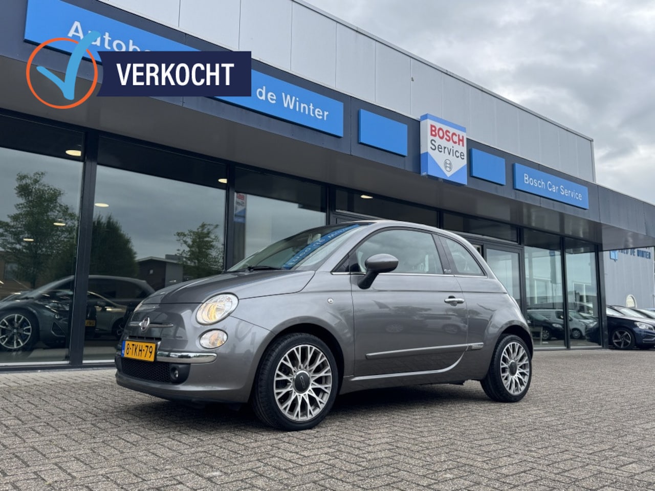 Fiat 500 C - 0.9 TwinAir Lounge | Cabrio | Leder | Airco | Bluetooth - AutoWereld.nl