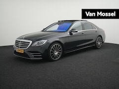 Mercedes-Benz S-klasse - 560 4Matic Lang Premium Plus | LUCHTVERING | AMG EXTERIEUR | LEDER | AMBIANTE | PANORAMADA