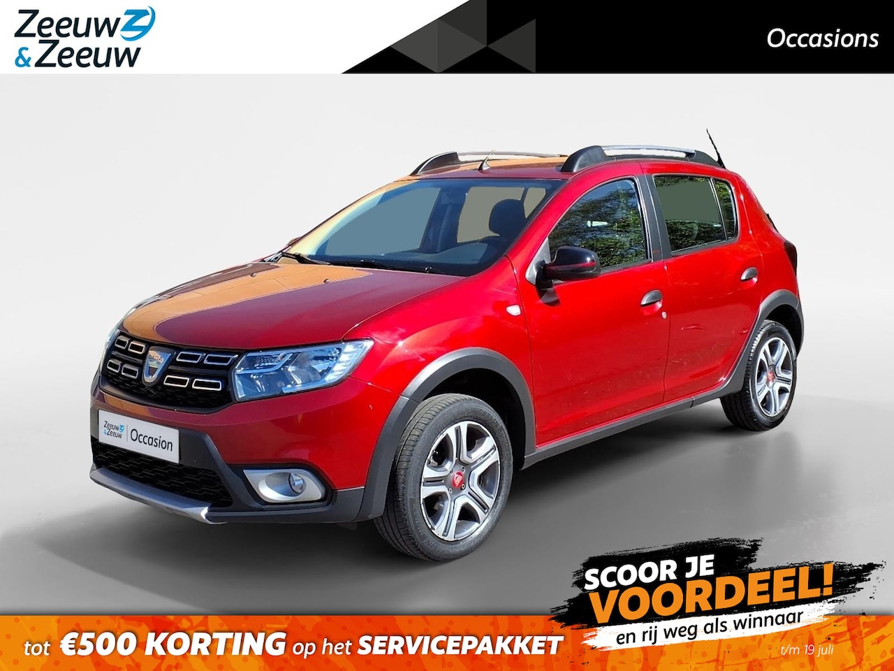 Dacia Sandero - 0.9 TCe Tech Road Trekhaak | Navigatie | Pdc en Camera | Airco/Ecc | 1 jaar Garantie - AutoWereld.nl
