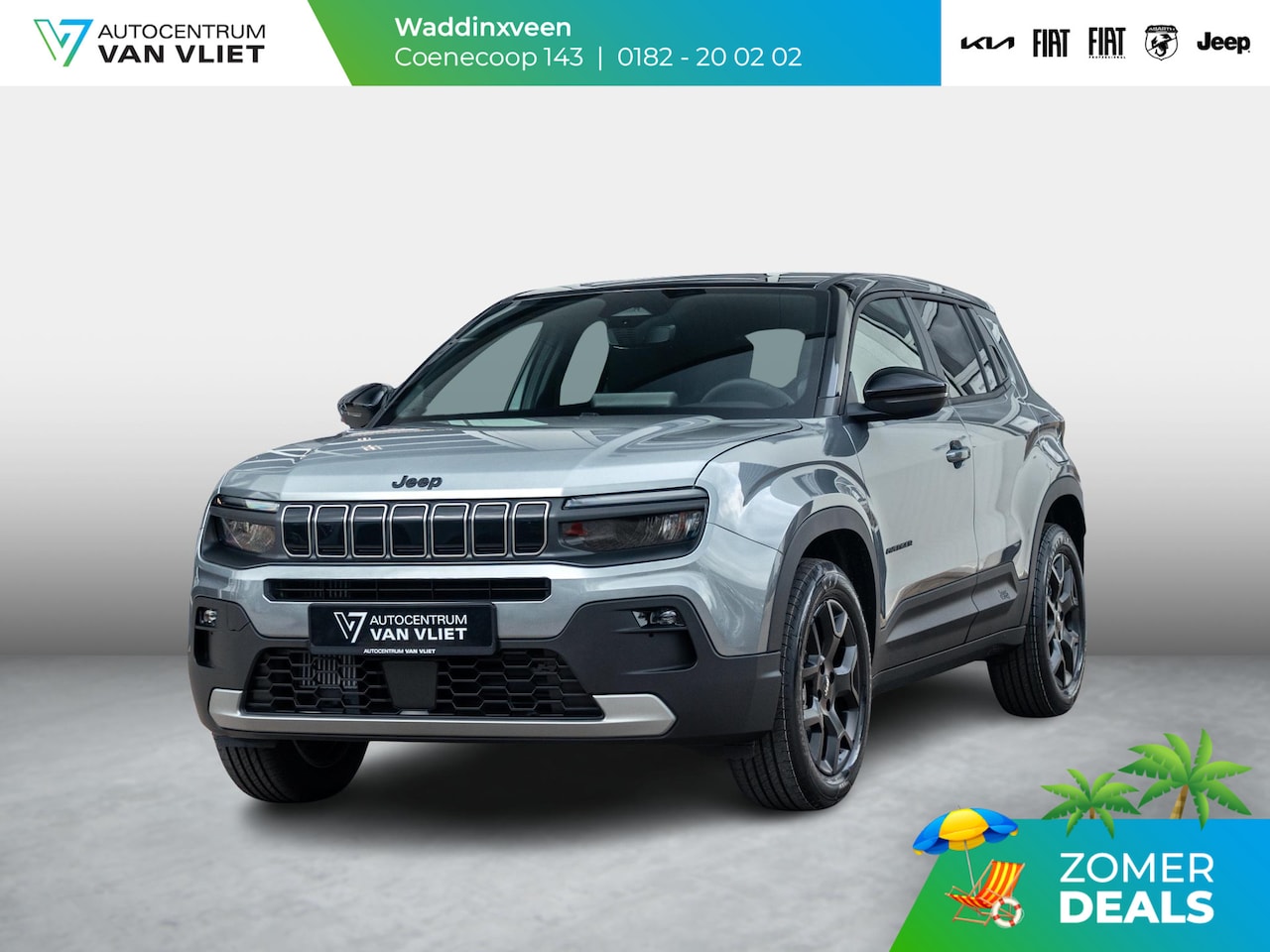 Jeep Avenger - 1.2 e-Hybrid Black Edition | Infotainment&Conv. Pack | Winter Pack | Bicolore - AutoWereld.nl