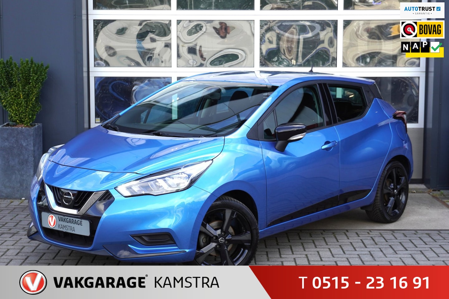 Nissan Micra - 1.0L Acenta 5-deurs NAP Airco/Cruise/Lage KMs! - AutoWereld.nl