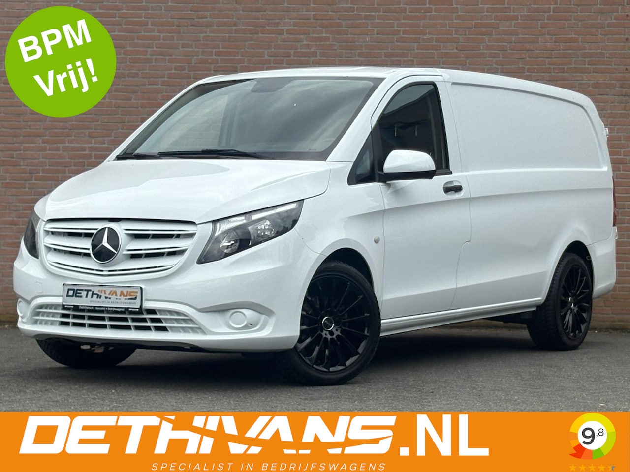Mercedes-Benz Vito - 114CDI 136PK Lang 9G-Tronic / Carplay / Distronic / 2.500KG Trekhaak - AutoWereld.nl
