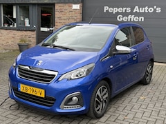 Peugeot 108 - 1.0 e-VTi Allure CABRIO TOP .sportvelgen . clima . navi . C vergrendeling . Chroom spiegel
