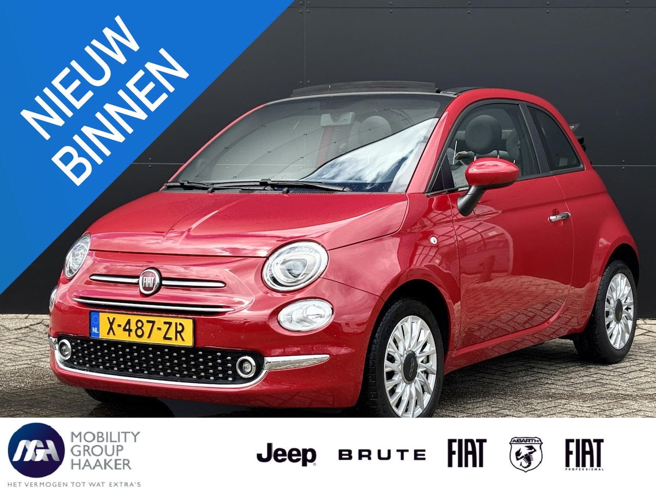 Fiat 500 C - 1.0 Hybrid Dolcevita | Apple-Android | Climate control | Parkeersensoren achter - AutoWereld.nl