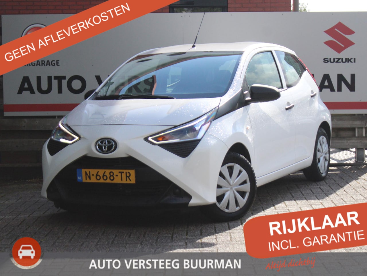 Toyota Aygo - 1.0 VVT-i x-fun Airco, Elektrische Ramen, Bluetooth, Centrale Vergrendeling, DAB Radio - AutoWereld.nl