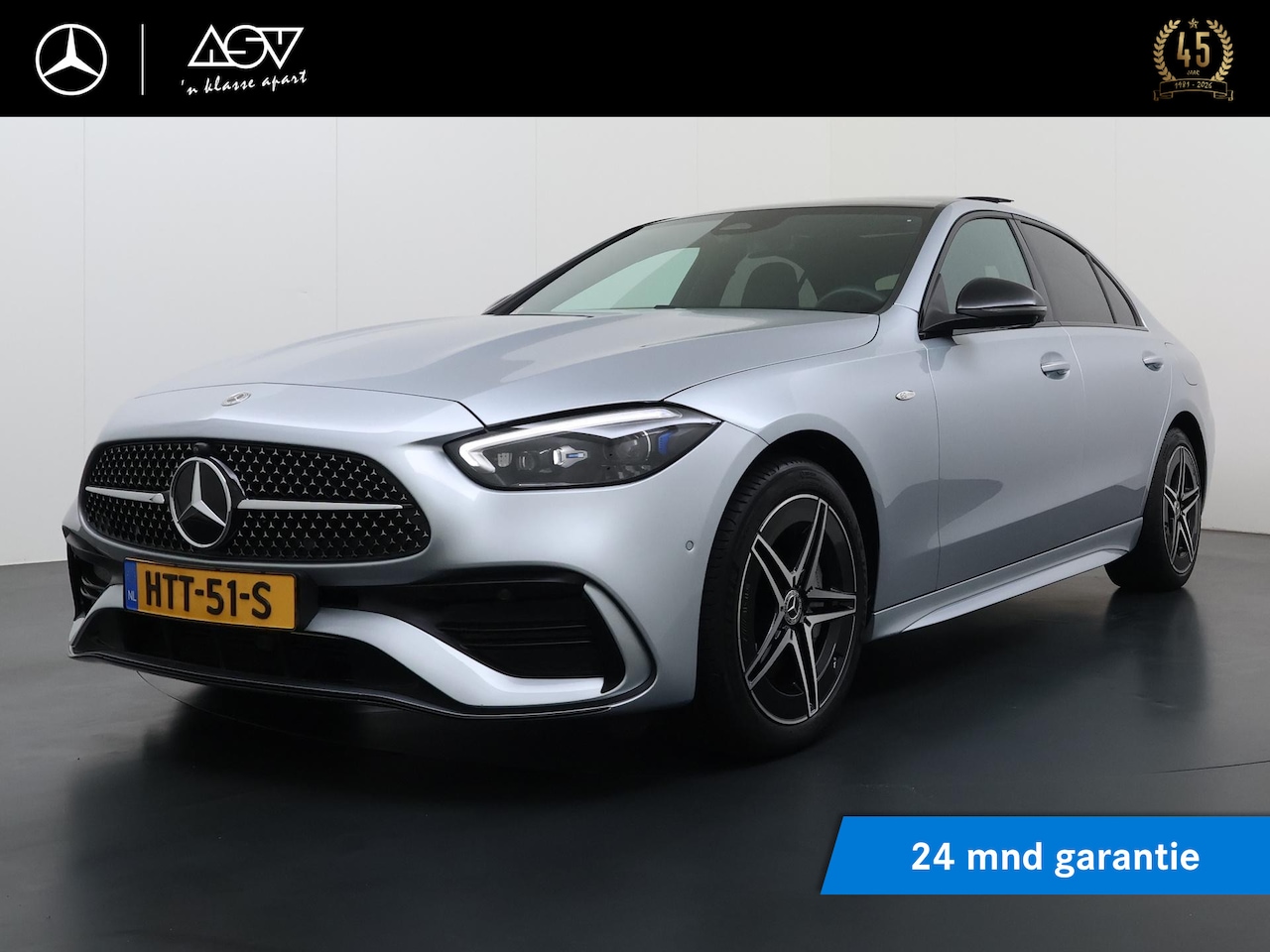 Mercedes-Benz C-klasse - 300 e AMG Business Solution | Panorama - Schuifdak | Head-Up Display | Memory Seats | Burm - AutoWereld.nl