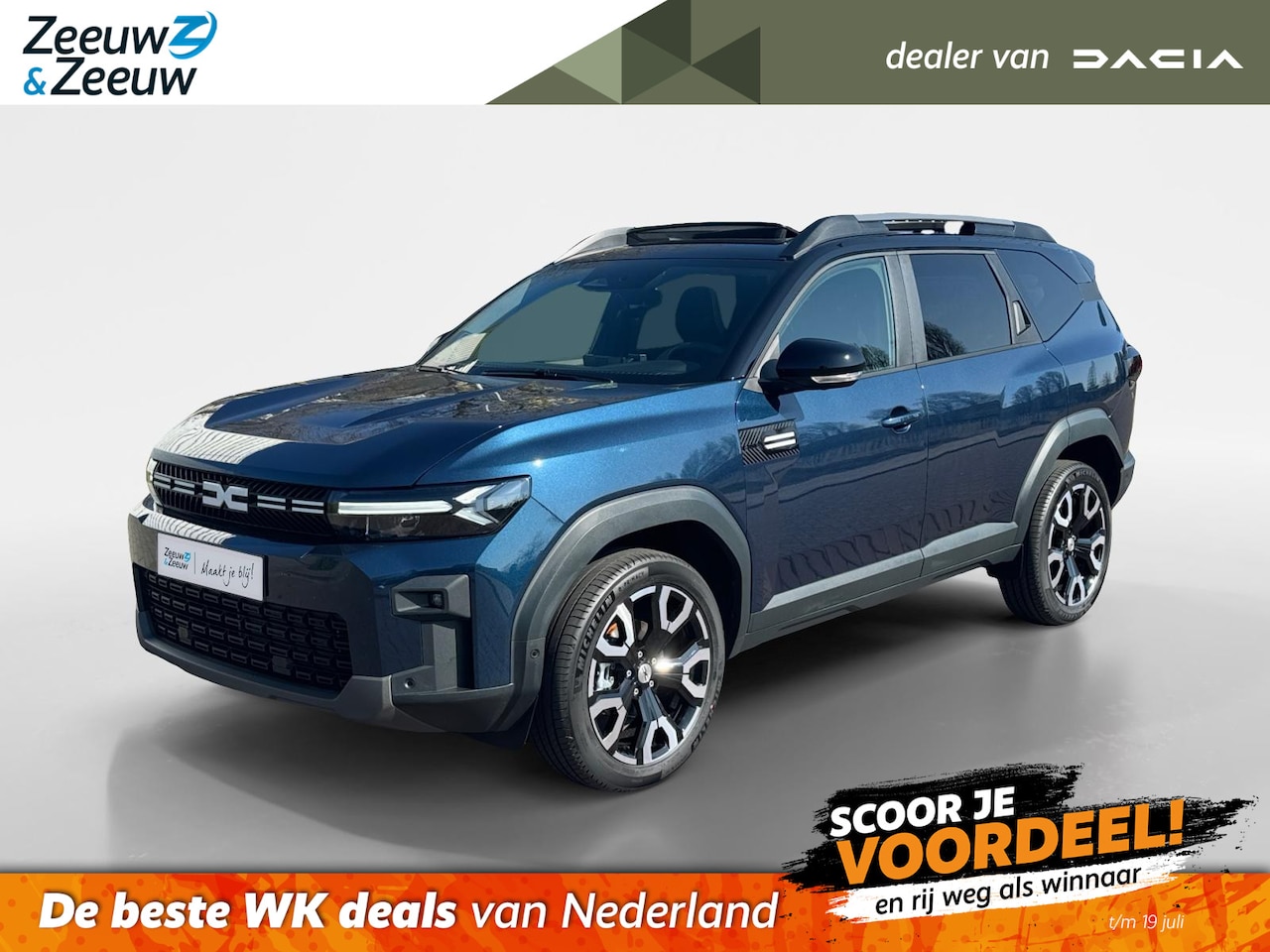 Dacia Bigster - 1.8 Hybrid 155 Journey | UIT VOORRAAD LEVERBAAR!! NU MET €500,- INTRODUCTIEVOORDEEL. - AutoWereld.nl