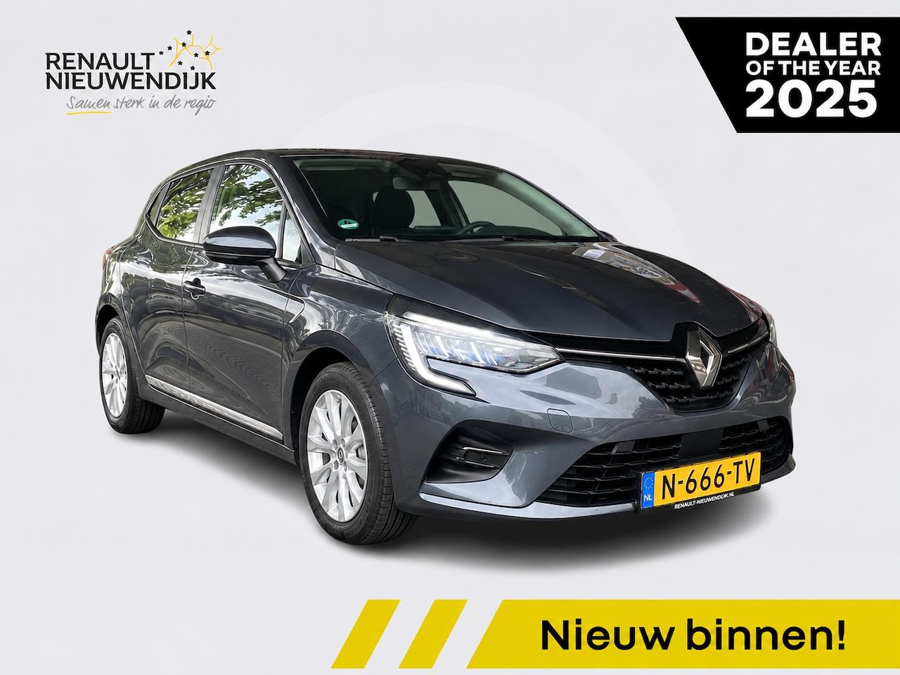 Renault Clio - 1.0 TCe Bi-Fuel Zen / LPG / NAVI / AIRCO / APPLE & ANDROID CARPLAY / - AutoWereld.nl