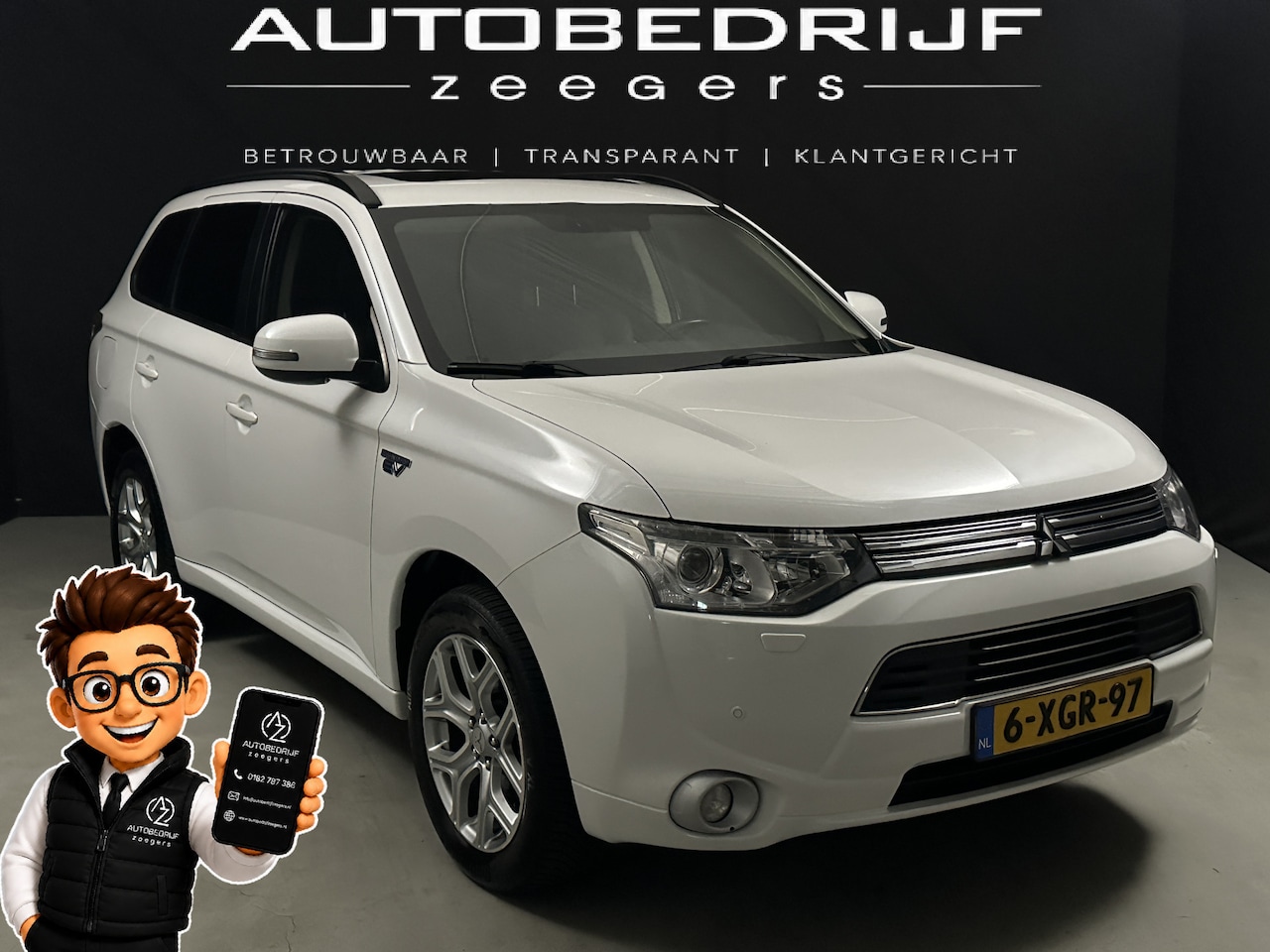 Mitsubishi Outlander - 2.0 PHEV instyle *Hybride*Navi*AC* - AutoWereld.nl