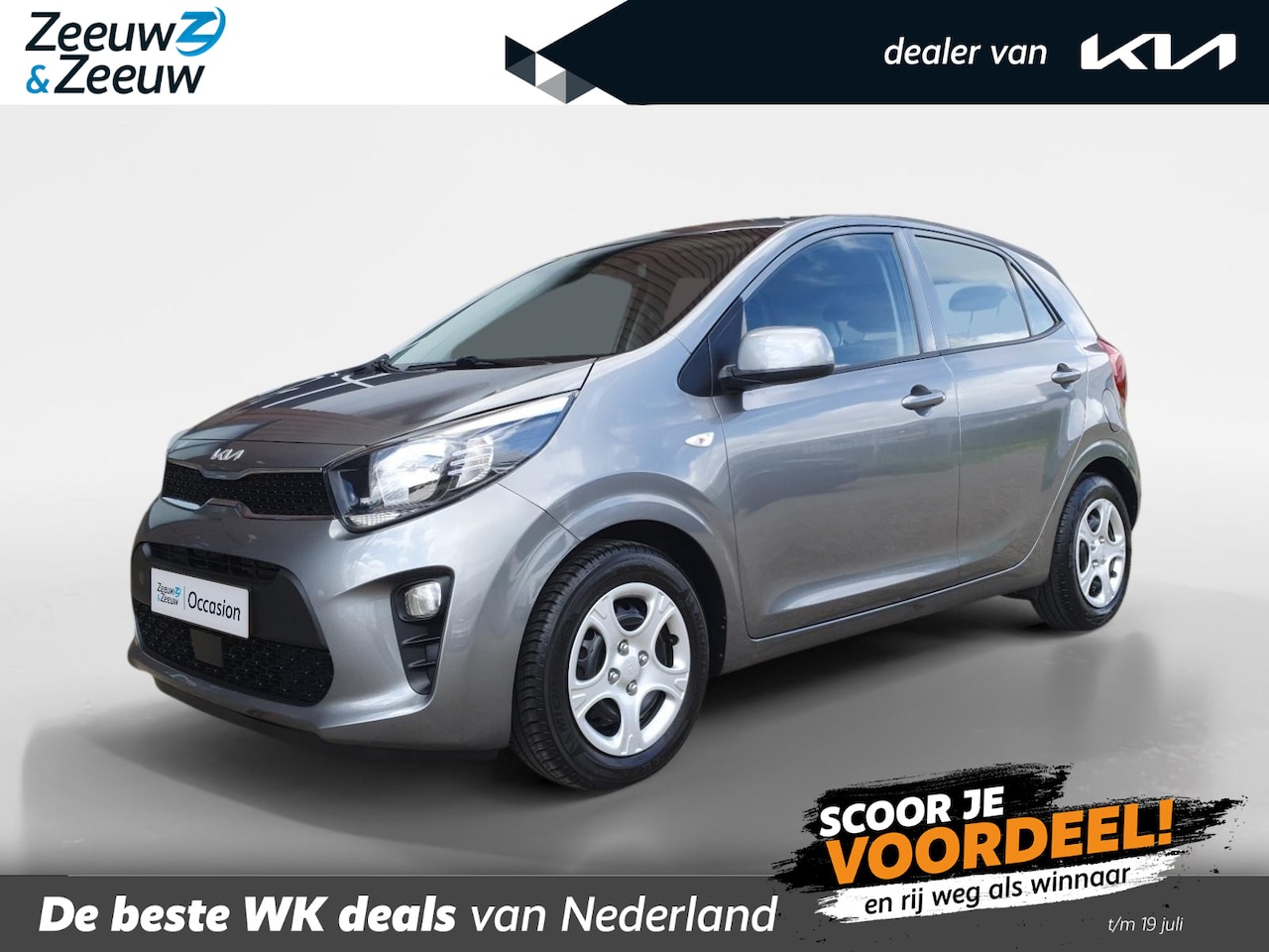 Kia Picanto - 1.0 DPi ComfortLine | Airco | Cruise control | Elektrische ramen voor | Bluetooth | DAB ra - AutoWereld.nl