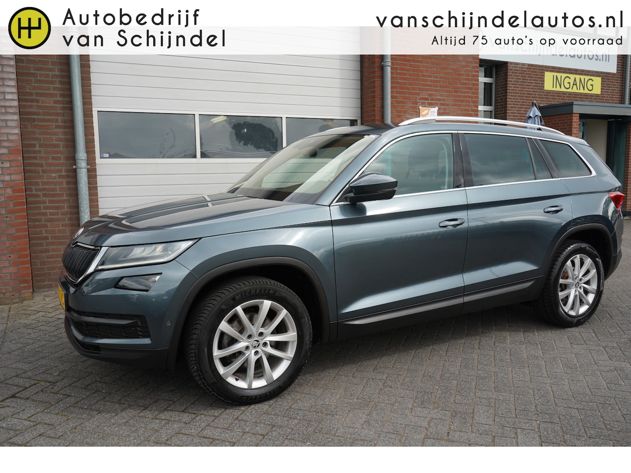 Skoda Kodiaq - 1.4 TSI STYLE BUSINESS ORIGINEEL NEDERLANDS 360CAMERA ELECTR.TREKHAAK ANDROID/APPLECARPLAY - AutoWereld.nl