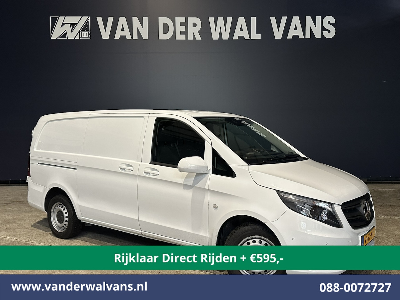 Mercedes-Benz Vito - 114 CDI 136pk L2H1 Euro6 *Rijklaar Direct rijden* Airco | Camera | Navigatie | Cruisecontr - AutoWereld.nl