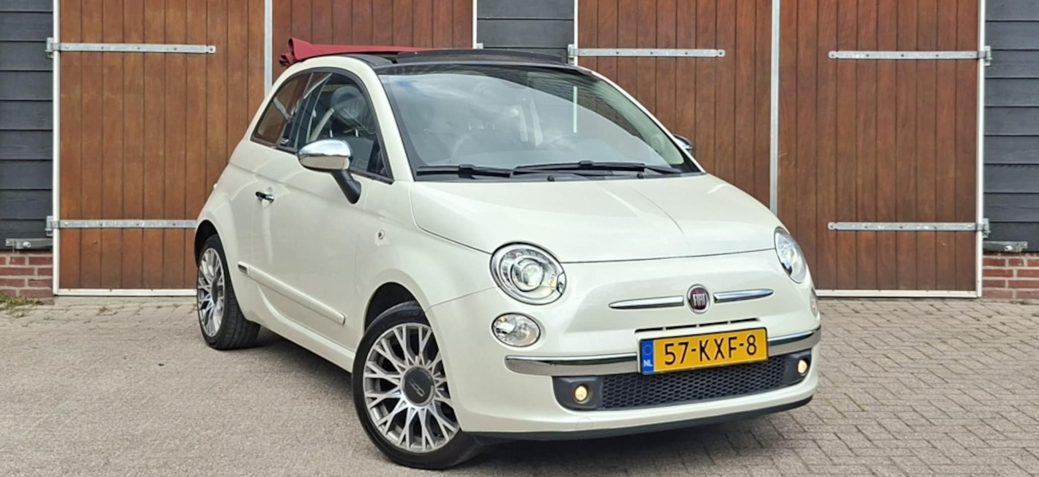 Fiat 500 C - 1.2 Rock | Alle opties | Stoere Cabrio | Automaat | NAP | Ledere - AutoWereld.nl