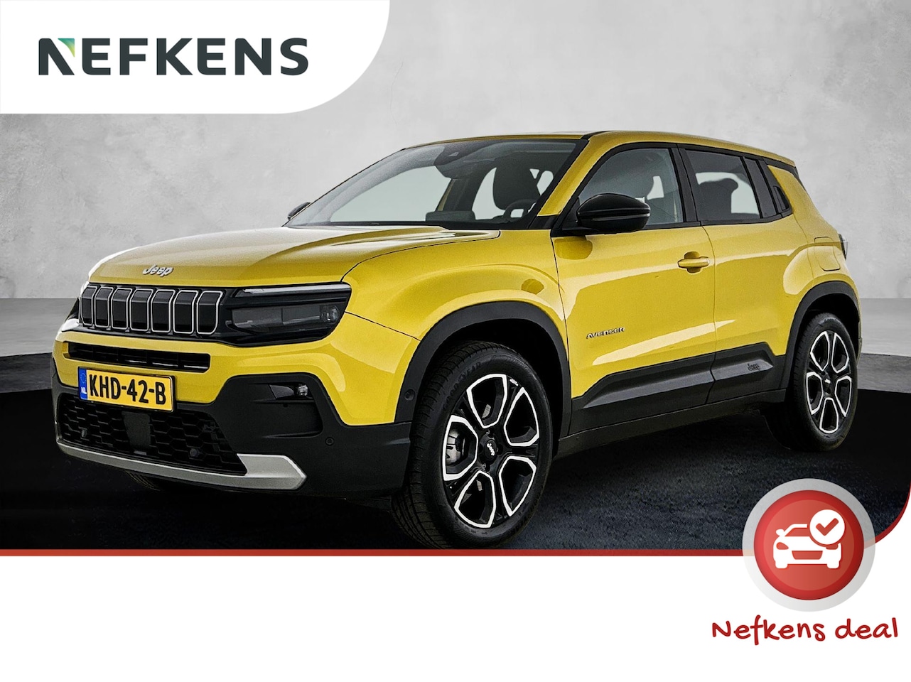 Jeep Avenger - 1.2 e-Hybrid 110pk Summit Automaat | Navigatie | Adaptieve Cruise Control | 18"LMV | Full- - AutoWereld.nl