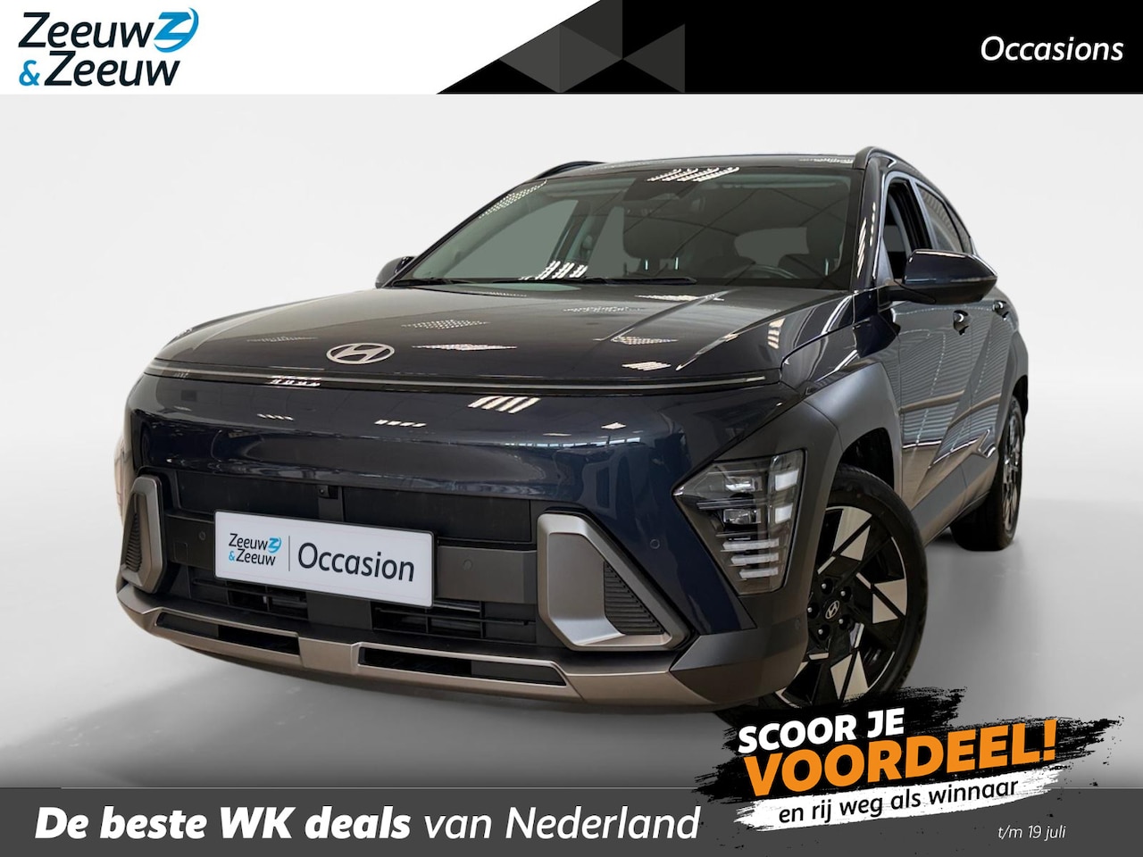 Hyundai Kona - 1.6 HYBRID | PREMIUM | AUTOMAAT | NL-AUTO | DEALERONDERHOUDEN | - AutoWereld.nl